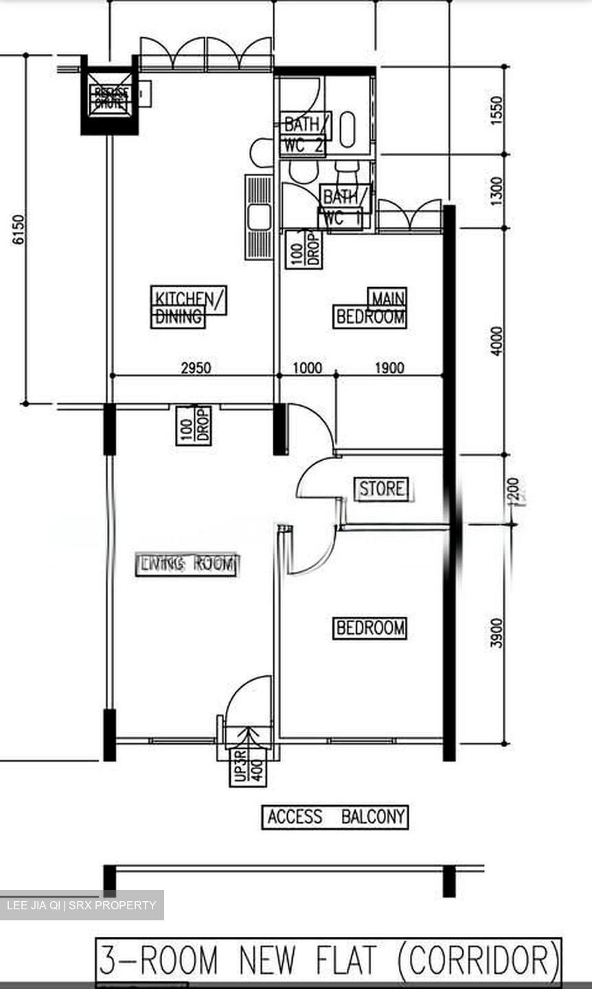Blk 16 Teck Whye Heights Iii (Choa Chu Kang), HDB 3 Rooms #595837571